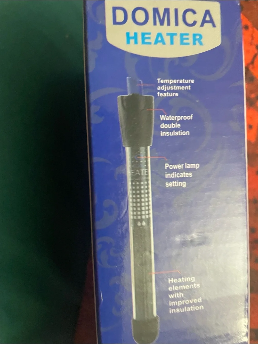 Domica Aquarium 25w Heater for 1-8 Gallons NEW